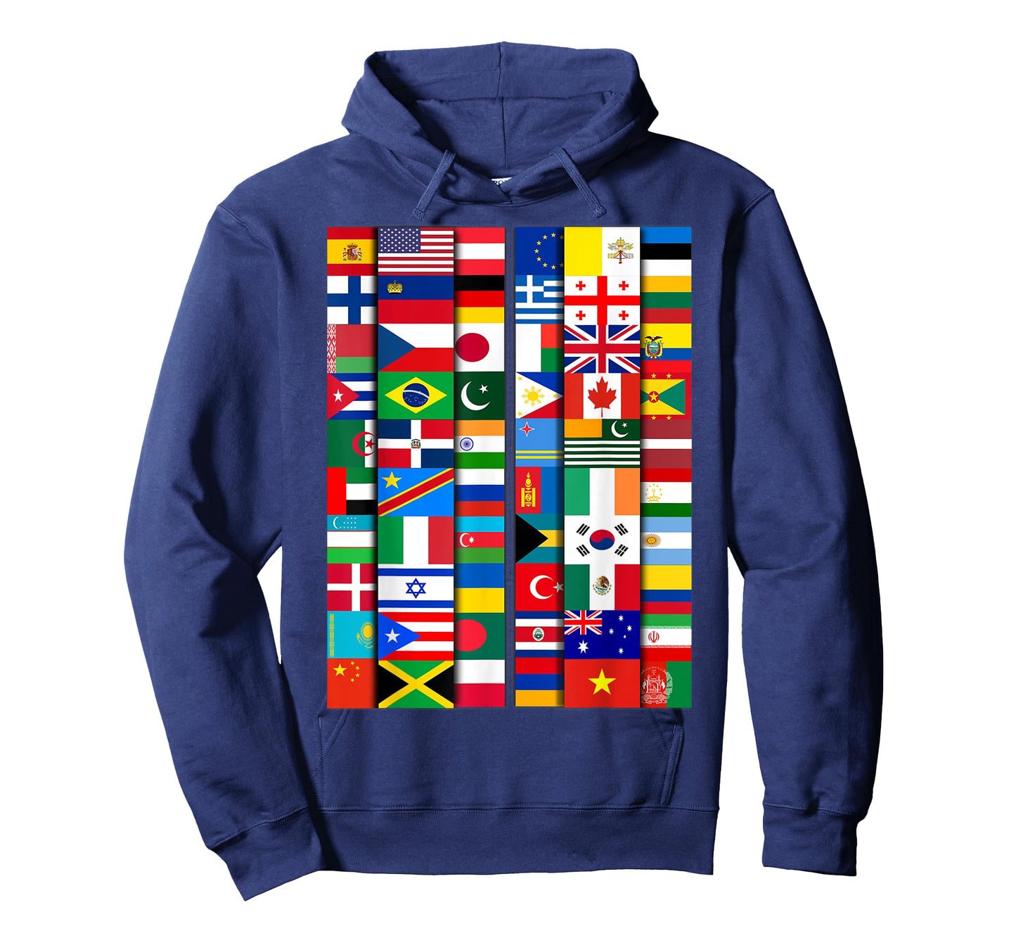 60 Flags of the Countries of the World, Global Unity T-Shirt