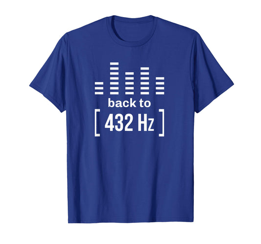 432 Hz novelty t shirt apparel for music balance T-Shirt