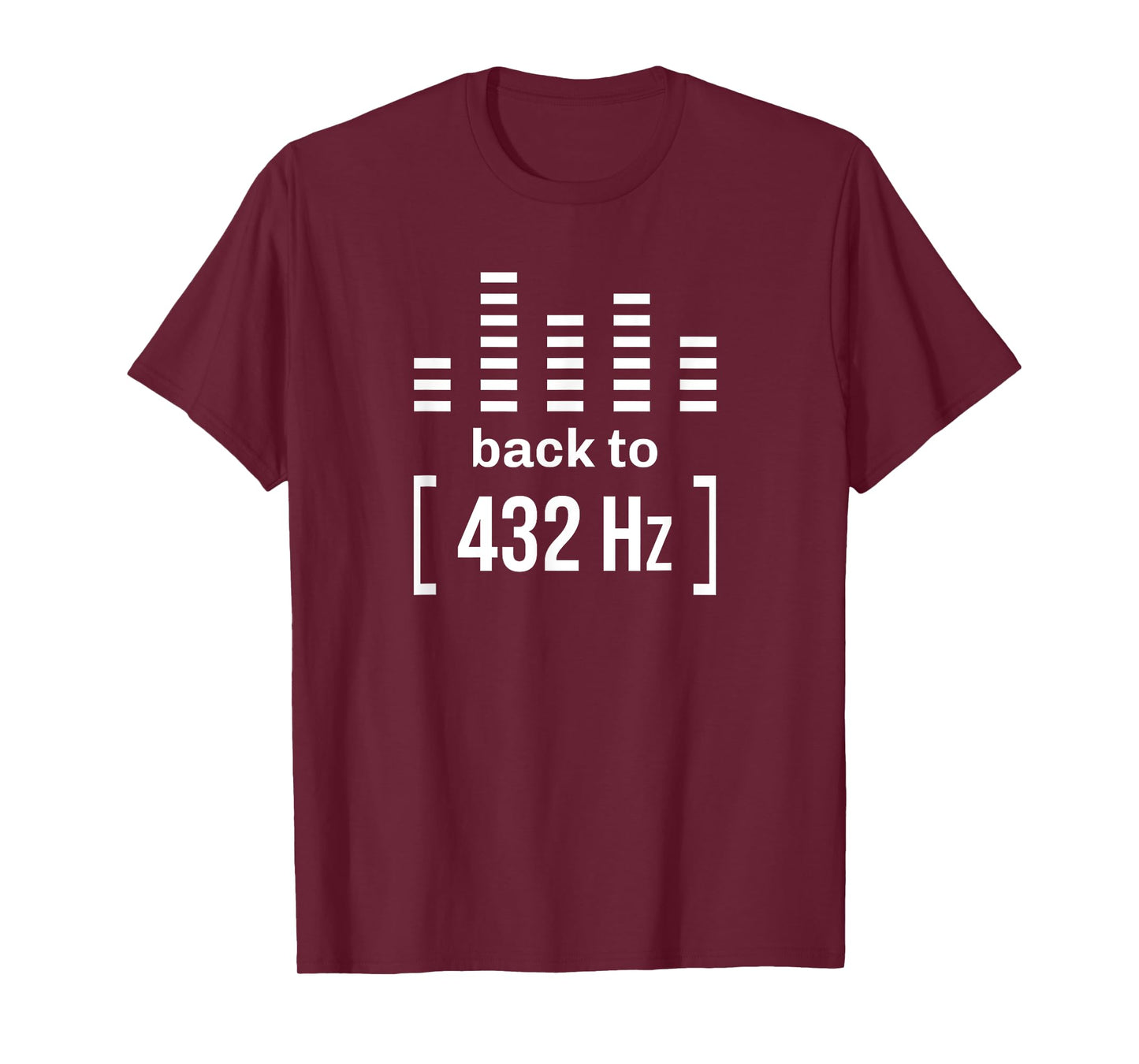 432 Hz novelty t shirt apparel for music balance T-Shirt