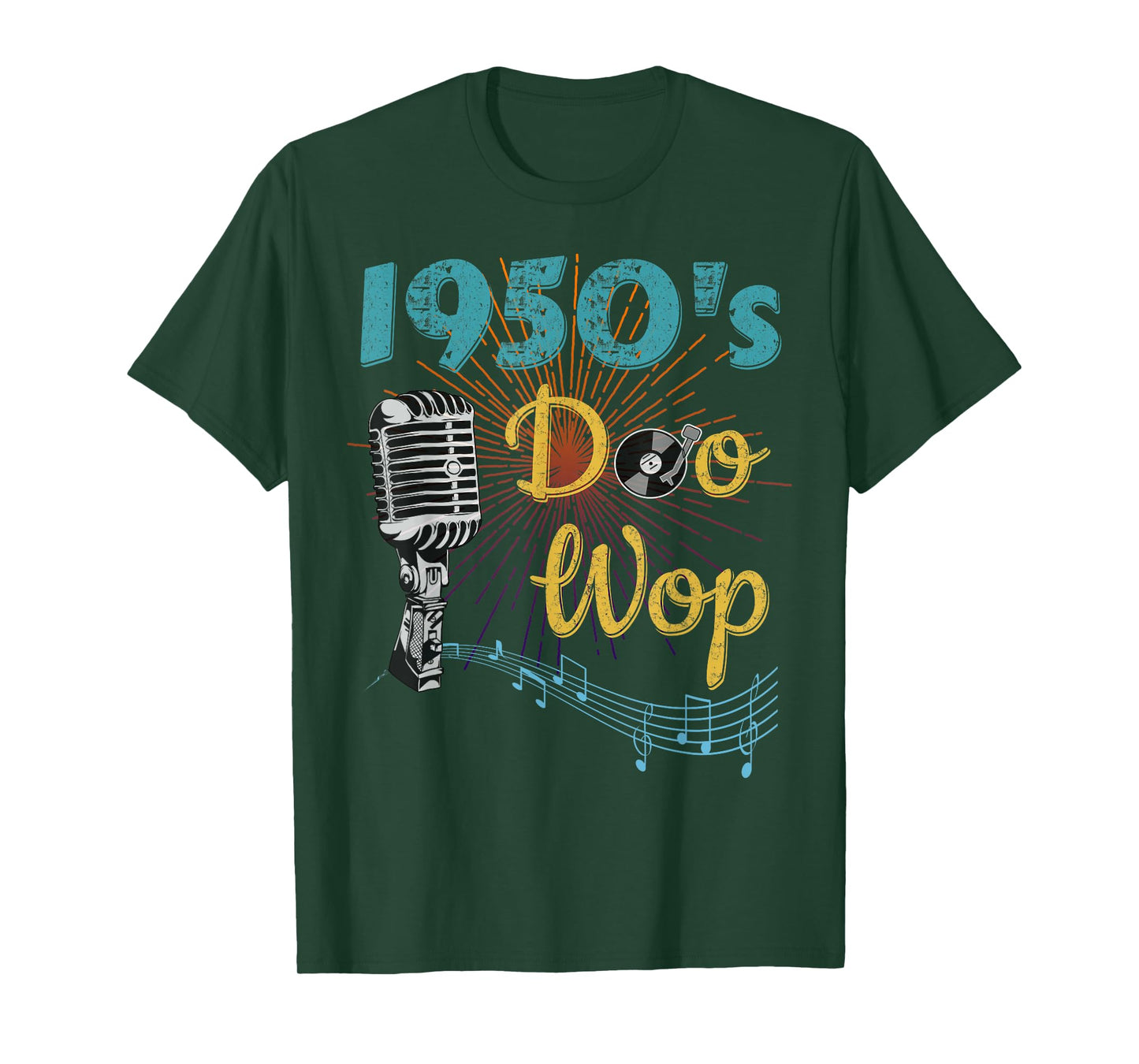 1950s Doo Wop Retro Vintage T-Shirt