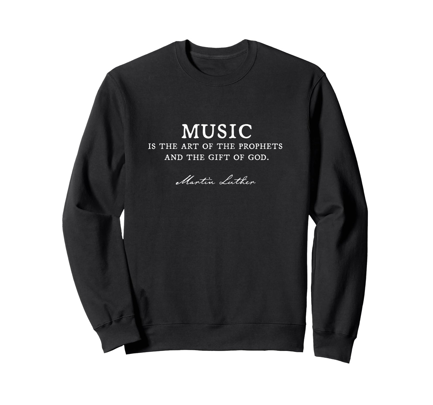 "Music...the Gift of God" - Martin Luther Reformation tshirt T-Shirt