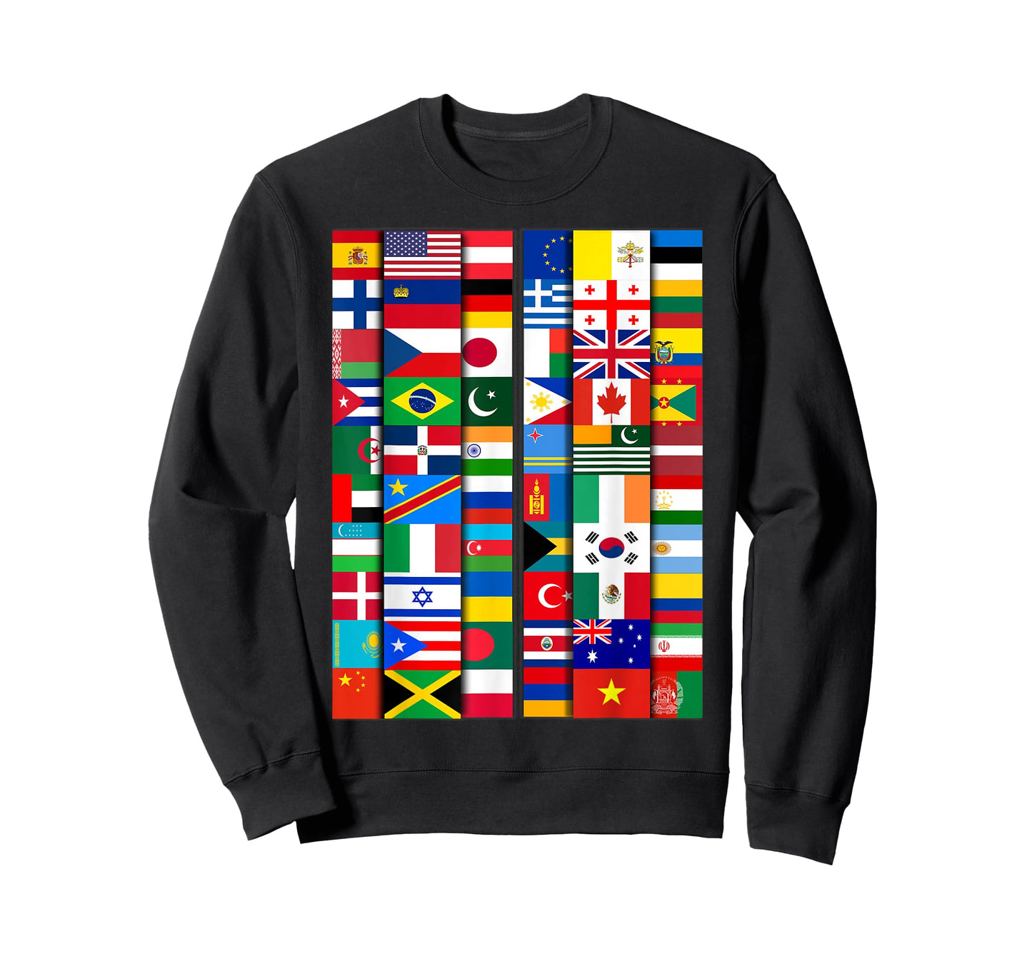 60 Flags of the Countries of the World, Global Unity T-Shirt