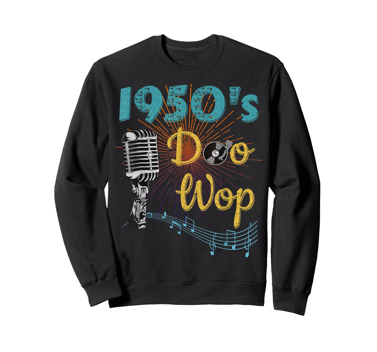 1950s Doo Wop Retro Vintage T-Shirt