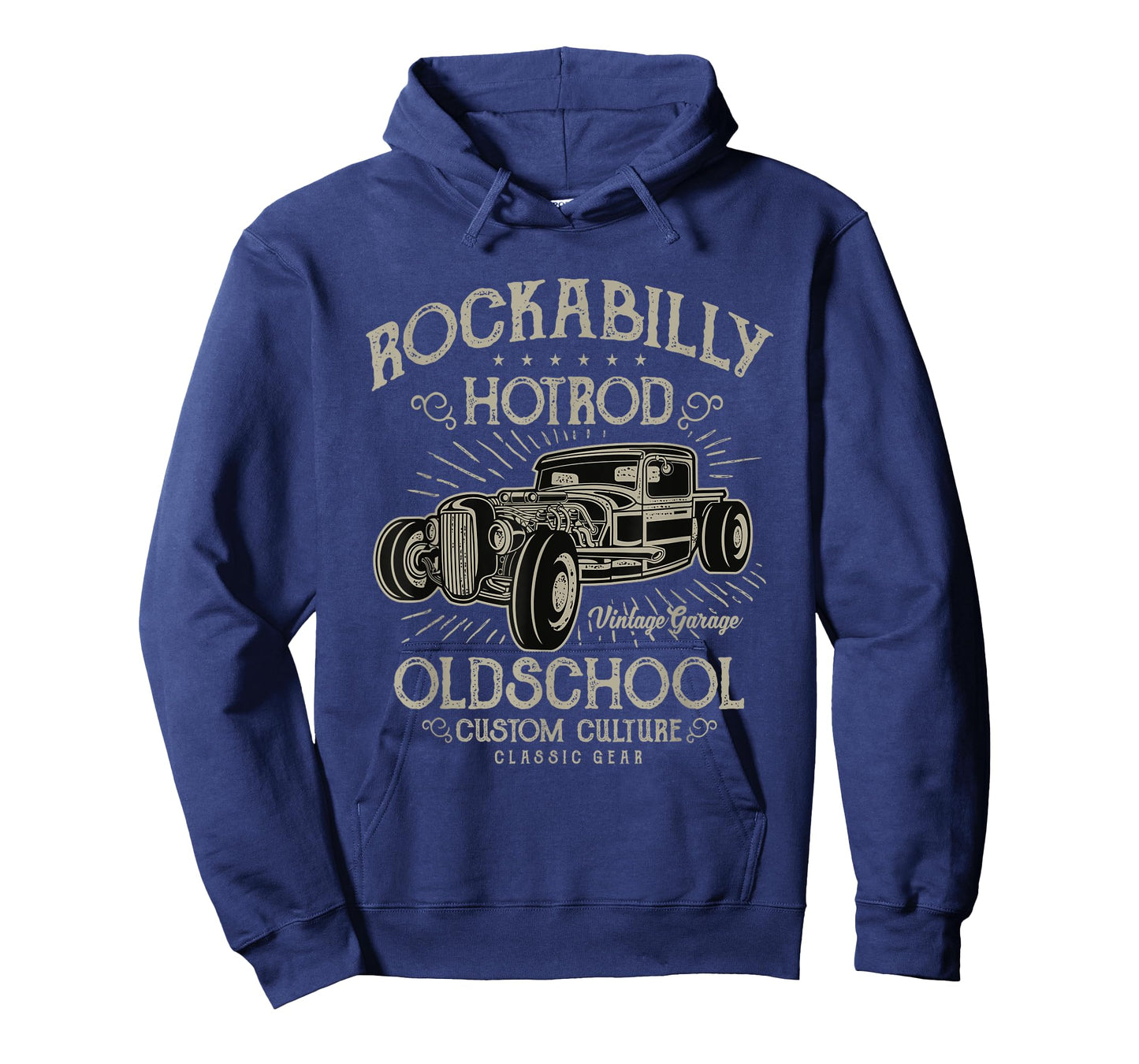 1950s Rockabilly Hotrod TShirt Psychobilly Vintage Car