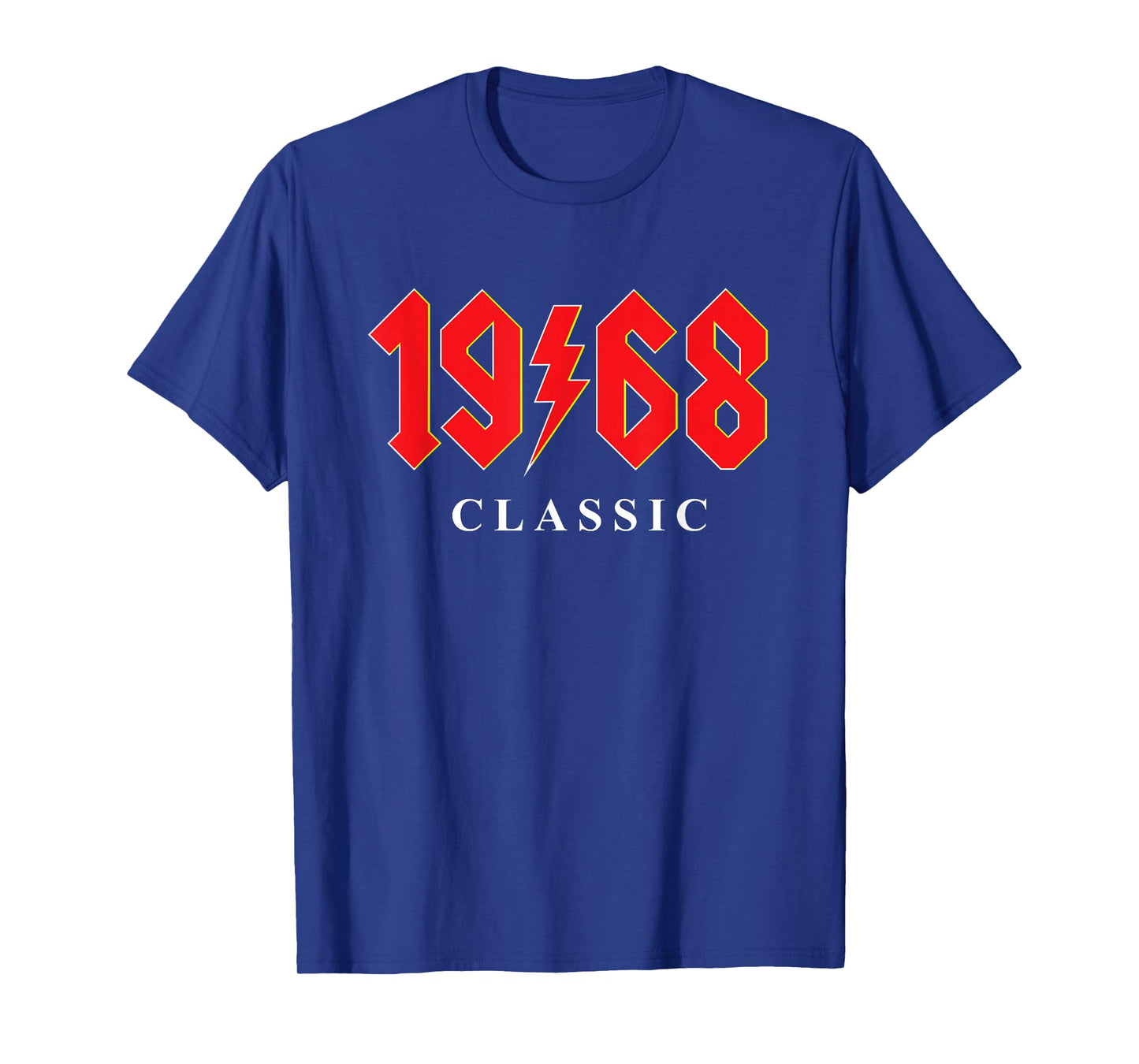 1968 Classic Rock 55th Birthday Gift for Men turning 55 T-Shirt