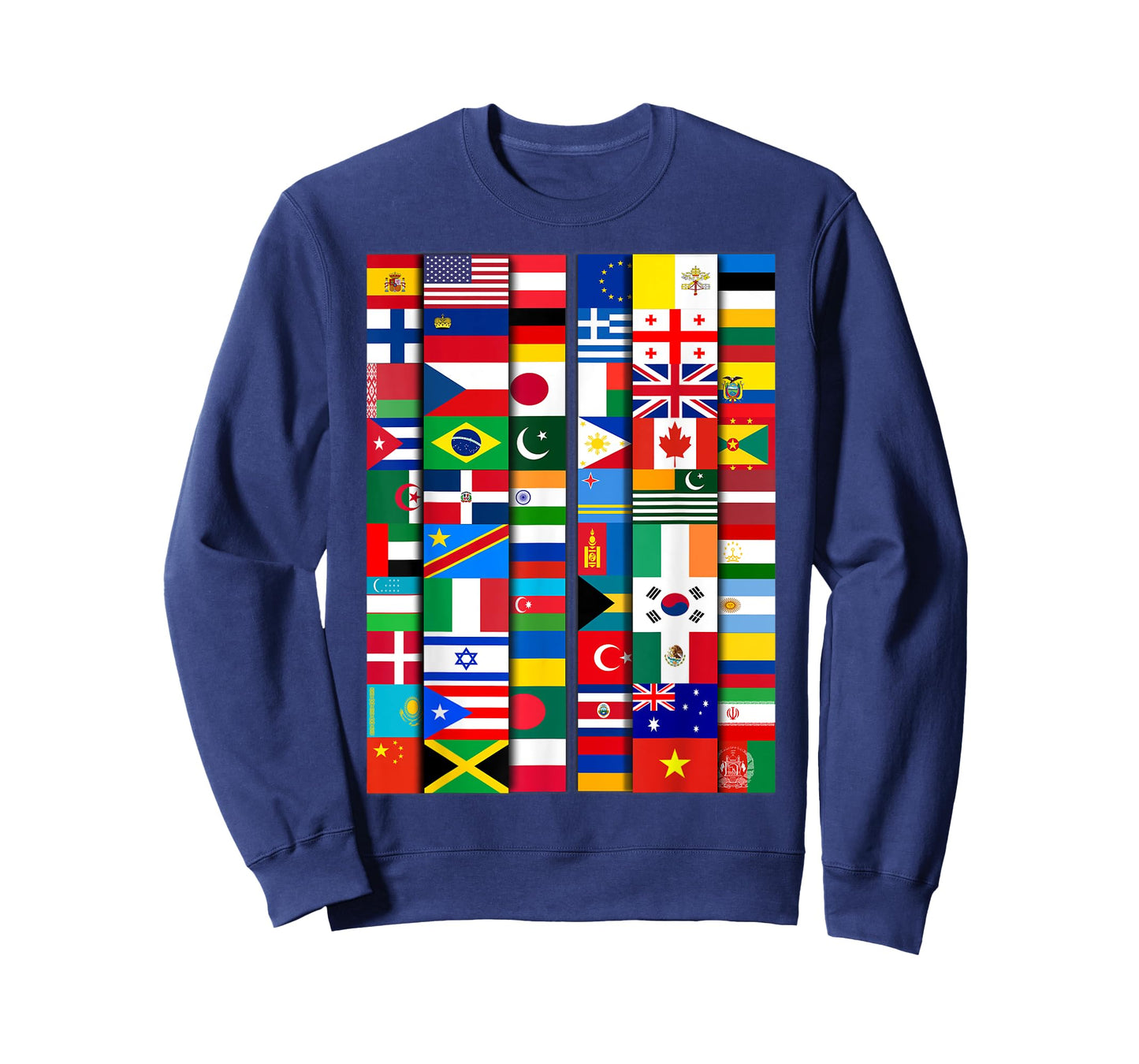 60 Flags of the Countries of the World, Global Unity T-Shirt