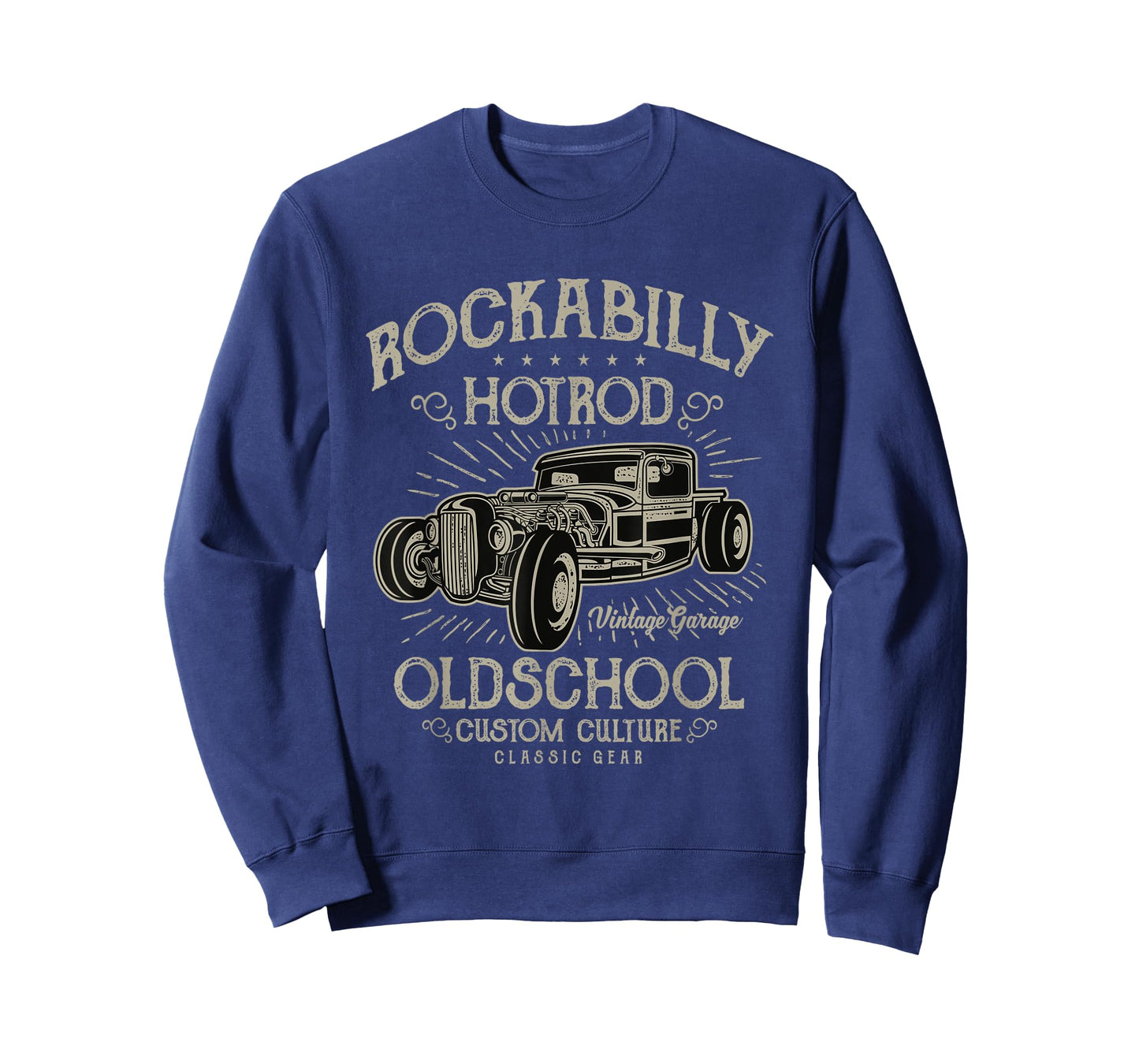 1950s Rockabilly Hotrod TShirt Psychobilly Vintage Car