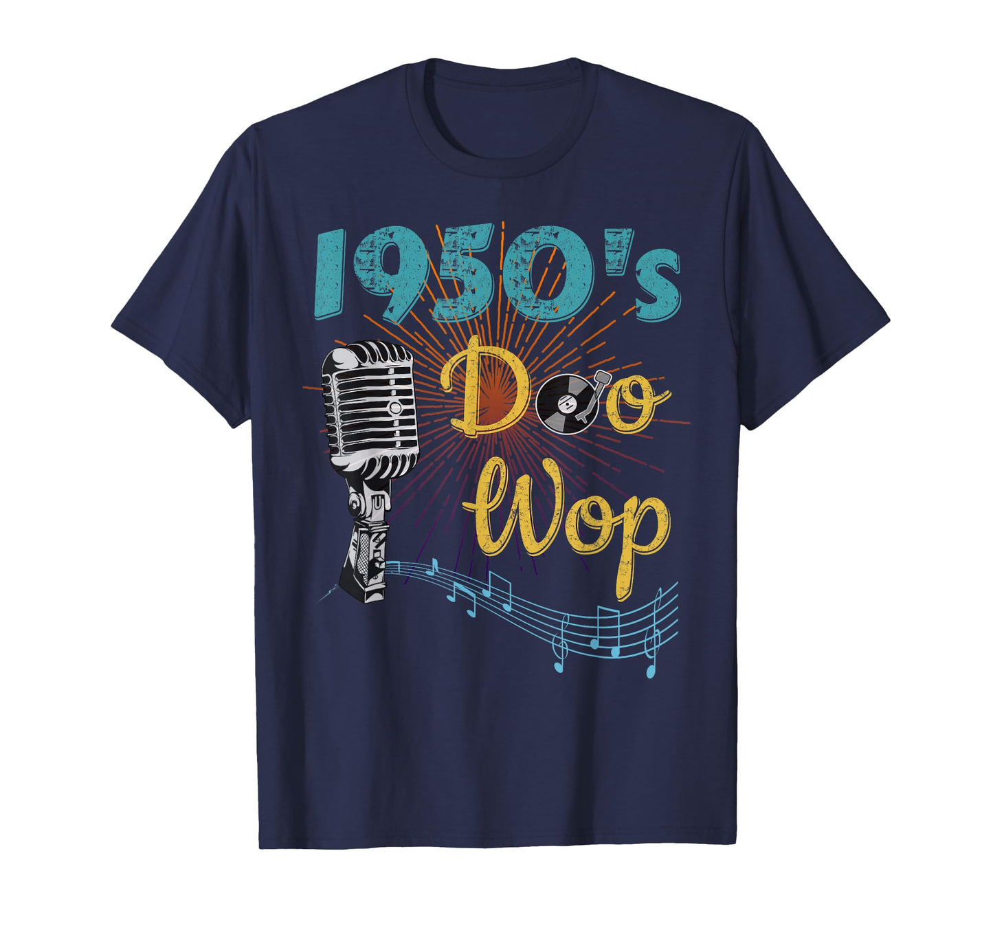 1950s Doo Wop Retro Vintage T-Shirt