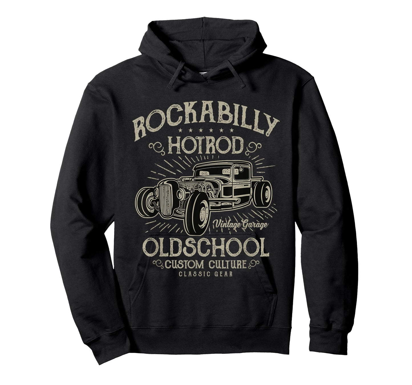1950s Rockabilly Hotrod TShirt Psychobilly Vintage Car