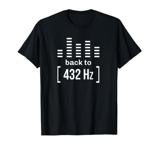 432 Hz novelty t shirt apparel for music balance T-Shirt