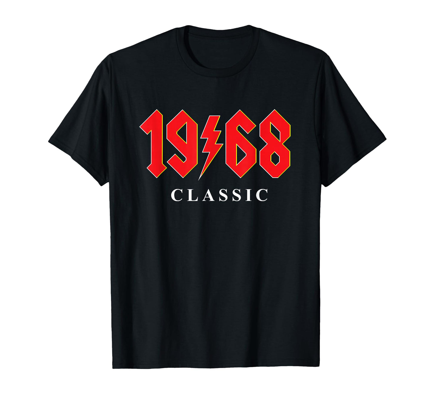 1968 Classic Rock 55th Birthday Gift for Men turning 55 T-Shirt